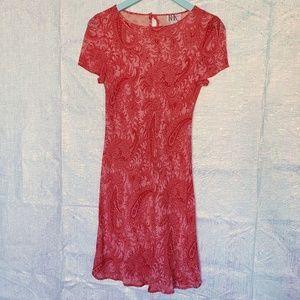 R&K Original Sheer Overlay Dress